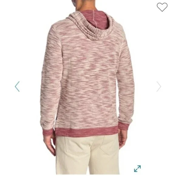 Union Men's Henley Hoodie Sweatshirt - Picture 2 of 8